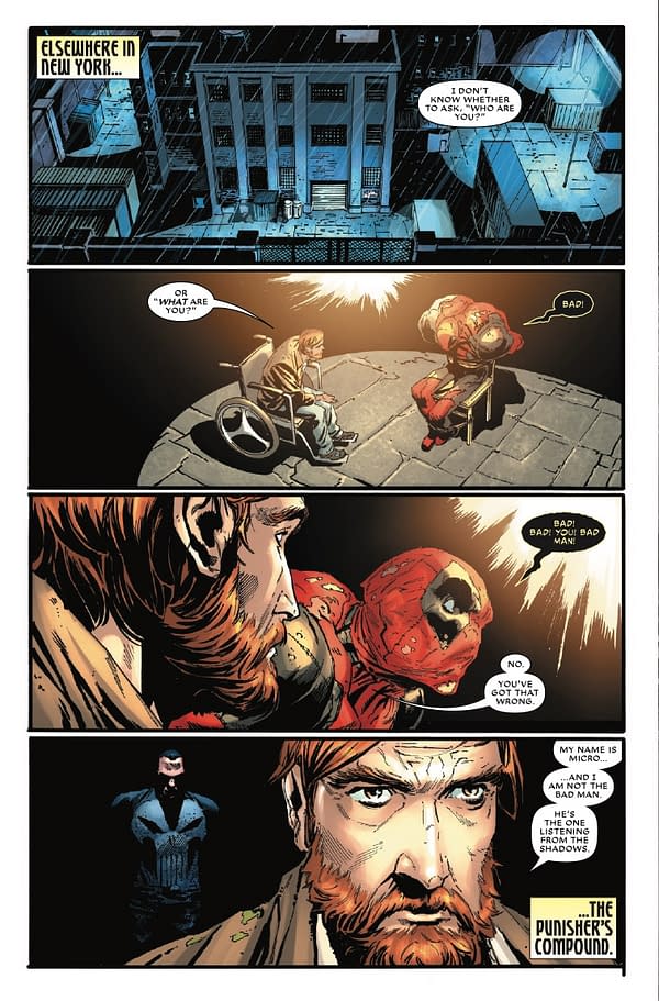 Interior preview page from WADE WILSON: DEADPOOL #8 GEOFF SHAW COVER