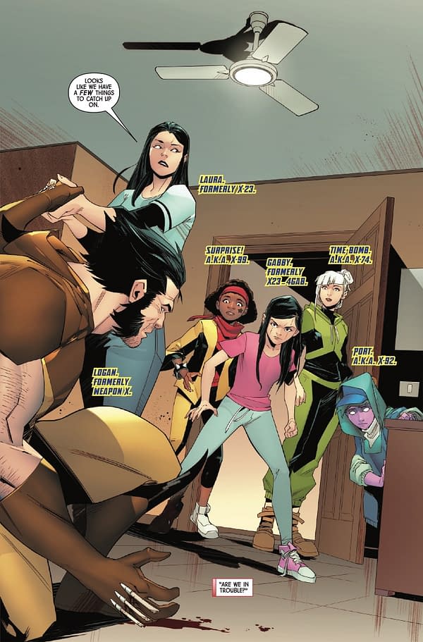Interior preview page from GENERATION X-23 #7 PARTHA PRATIM COVER