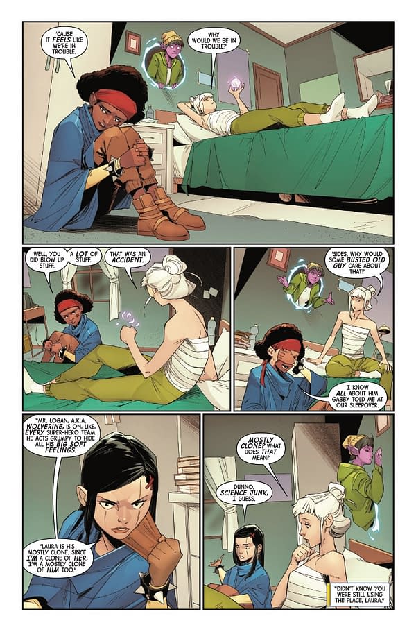Interior preview page from GENERATION X-23 #7 PARTHA PRATIM COVER