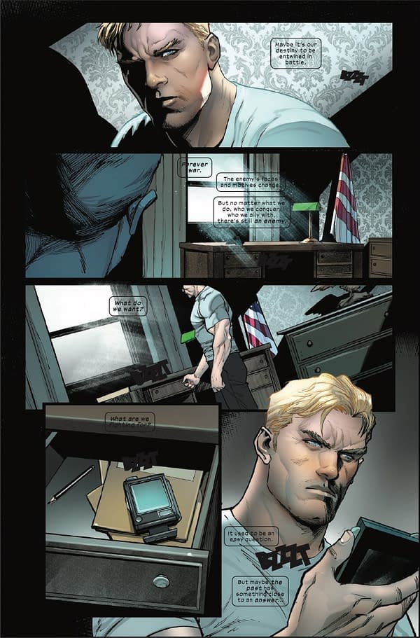 Interior preview page from ULTIMATE IMPACT: REBORN #4 LEINIL YU COVER