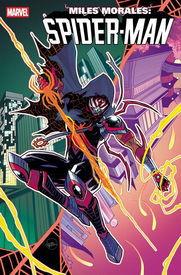 Cover image for MILES MORALES: SPIDER-MAN #1 LUCIANO VECCHIO ISEKAI VARIANT