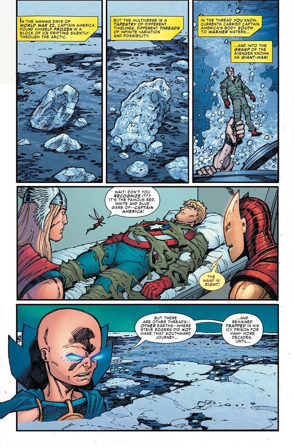 Interior preview page from WHAT IF…? CAPTAIN AMERICA #1 LUCAS WERNECK COVER