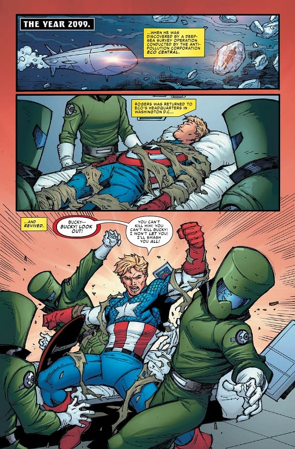 Interior preview page from WHAT IF…? CAPTAIN AMERICA #1 LUCAS WERNECK COVER