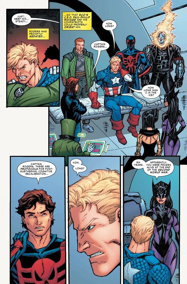 Interior preview page from WHAT IF…? CAPTAIN AMERICA #1 LUCAS WERNECK COVER
