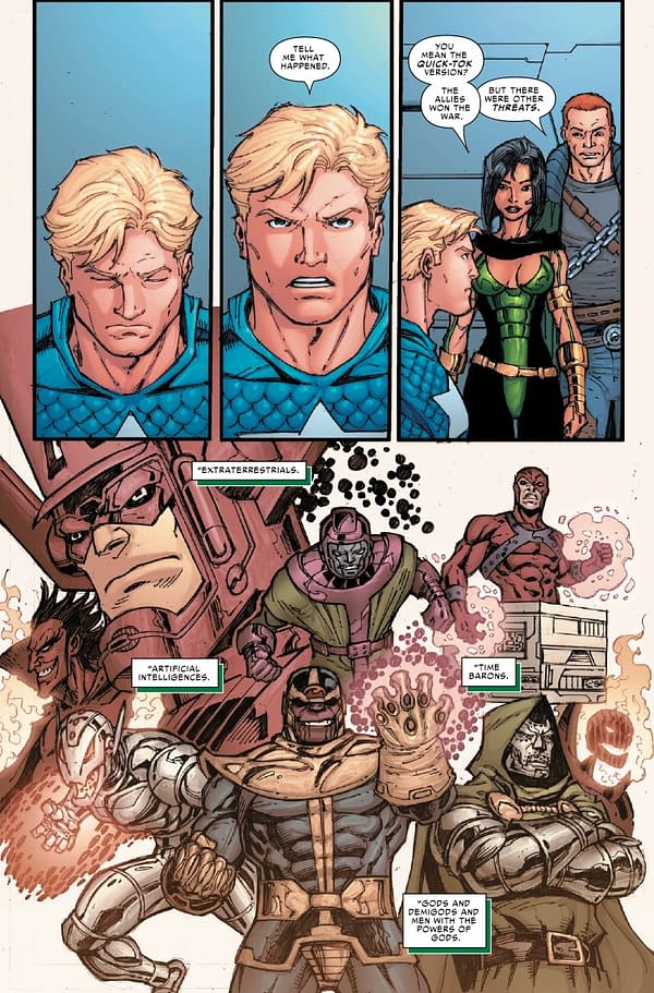 Interior preview page from WHAT IF…? CAPTAIN AMERICA #1 LUCAS WERNECK COVER