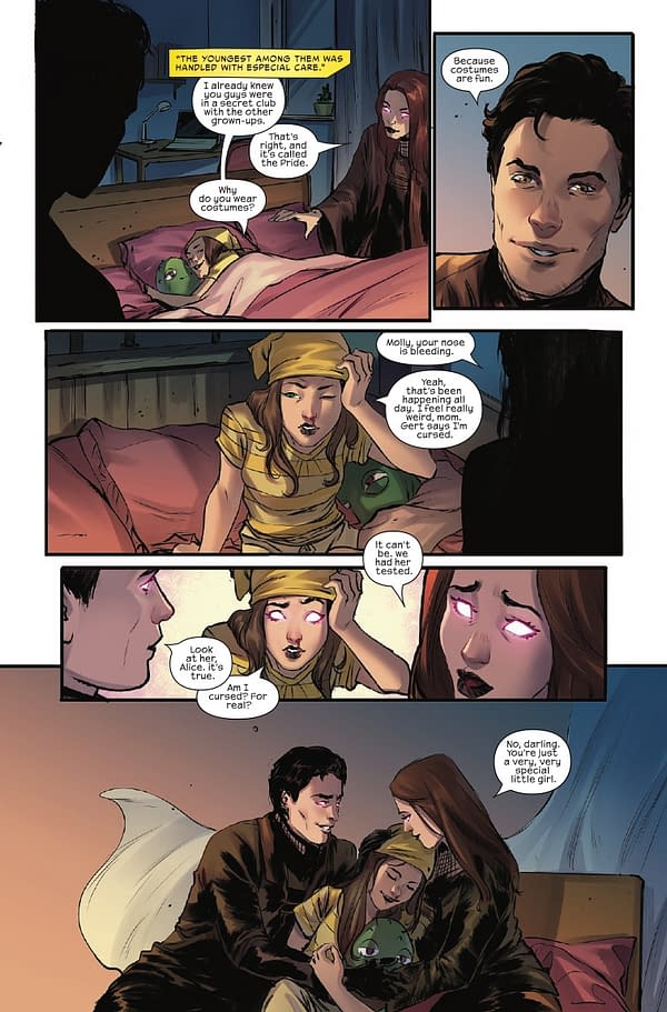 Interior preview page from WHAT IF…? RUNAWAYS #1 LUCAS WERNECK COVER