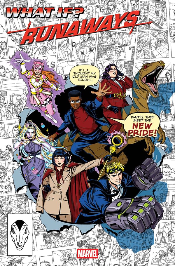 Cover image for WHAT IF...? RUNAWAYS #1 BETSY COLA HOMAGE VARIANT