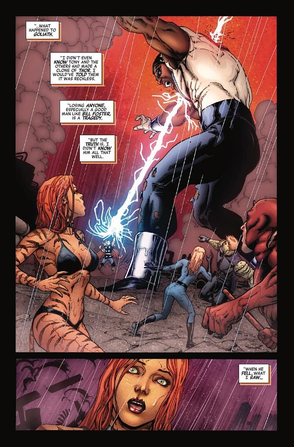 Interior preview page from CIVIL WAR: UNMASKED #4 GEOFF SHAW COVER