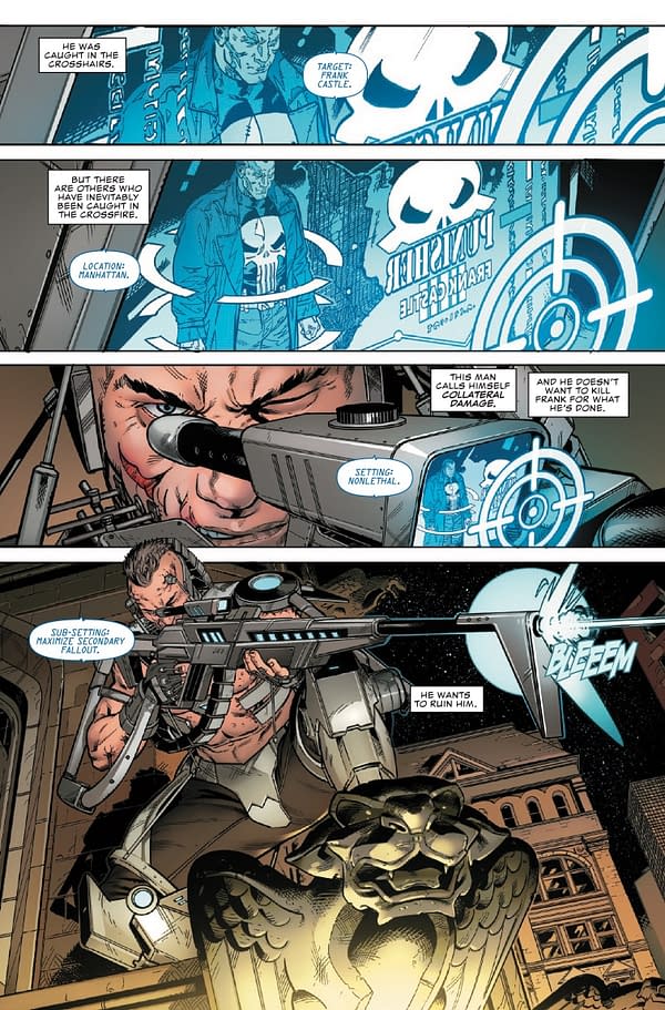 Interior preview page from PUNISHER #7 DAVID MARQUEZ COVER