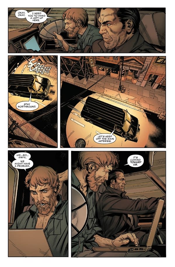 Interior preview page from PUNISHER #7 DAVID MARQUEZ COVER