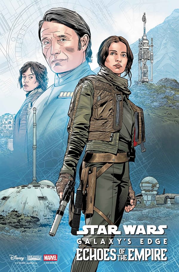 Cover image for STAR WARS: GALAXY'S EDGE - ECHOES OF THE EMPIRE #5 CHRIS SPROUSE ROGUE ONE 10TH ANNIVERSARY VARIANT