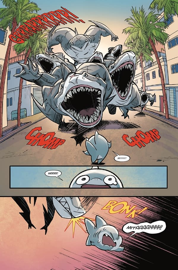 Interior preview page from JEFF THE LAND SHARK: SUPERSTAR #2 GURIHIRU COVER