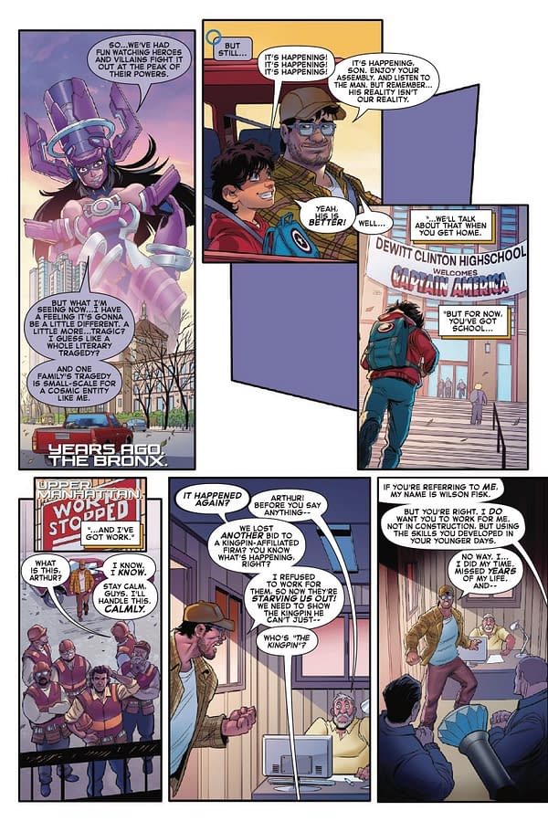 Interior preview page from ORIGINS OF THE HOOD: MARVEL RIVALS #1 PACO DIAZ COVER