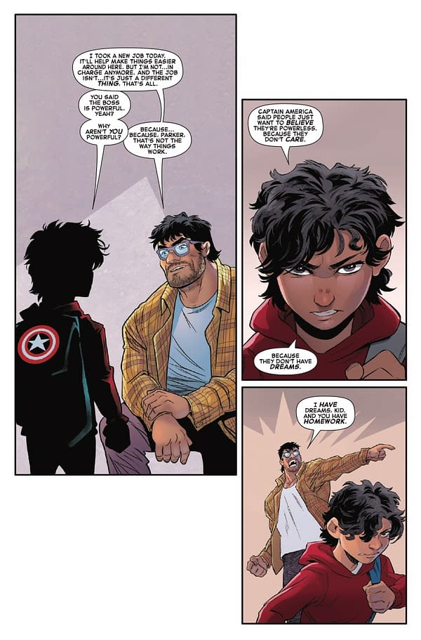 Interior preview page from ORIGINS OF THE HOOD: MARVEL RIVALS #1 PACO DIAZ COVER