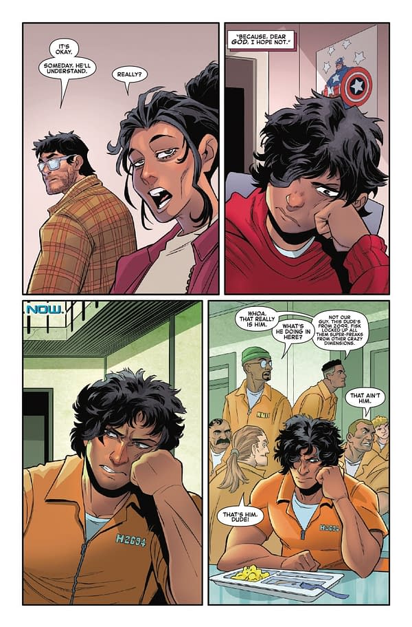 Interior preview page from ORIGINS OF THE HOOD: MARVEL RIVALS #1 PACO DIAZ COVER