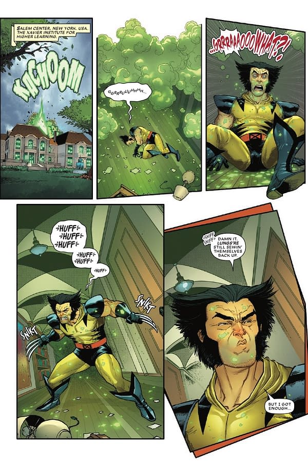 Interior preview page from X-MEN: OMEGA RED DAWN #1 ARIO ANINDITO COVER