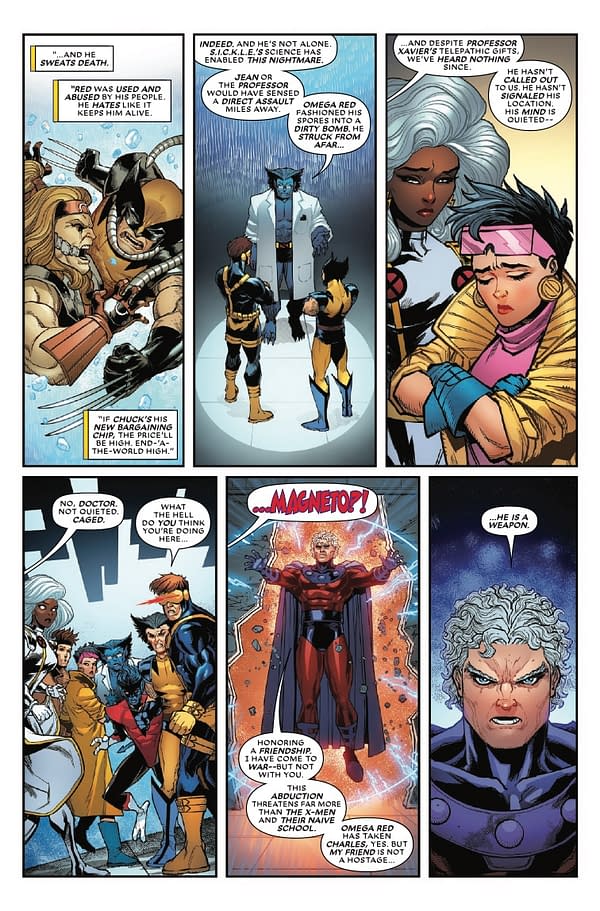 Interior preview page from X-MEN: OMEGA RED DAWN #1 ARIO ANINDITO COVER