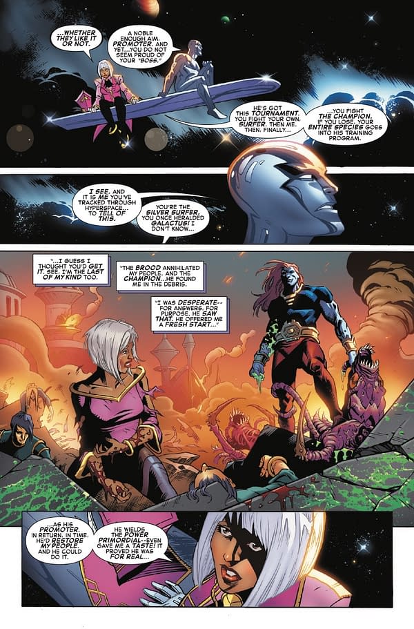 Interior preview page from MARVEL TōKON: FIRST STRIKE #1 JUAN FRIGERI COVER