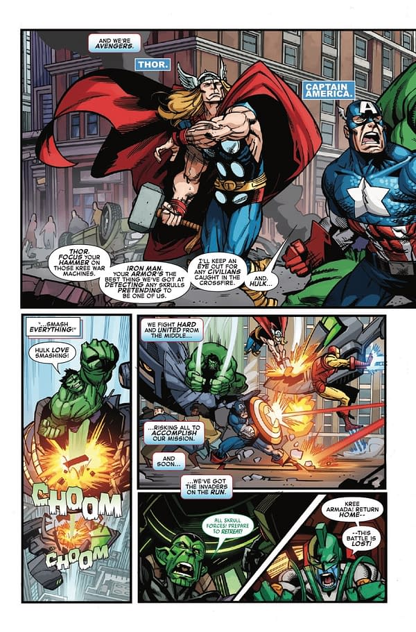 Interior preview page from MARVEL TōKON: FIRST STRIKE #1 JUAN FRIGERI COVER