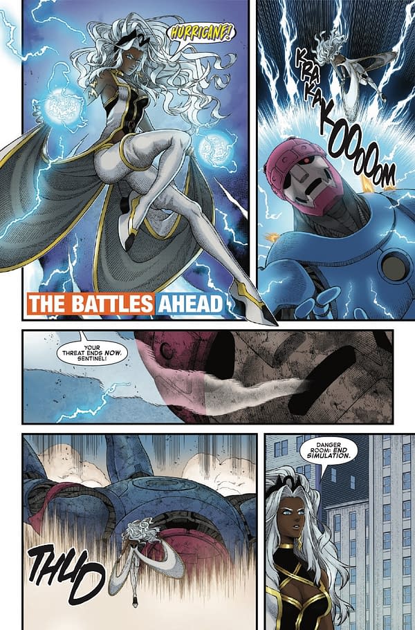 Interior preview page from MARVEL TōKON: FIRST STRIKE #1 JUAN FRIGERI COVER