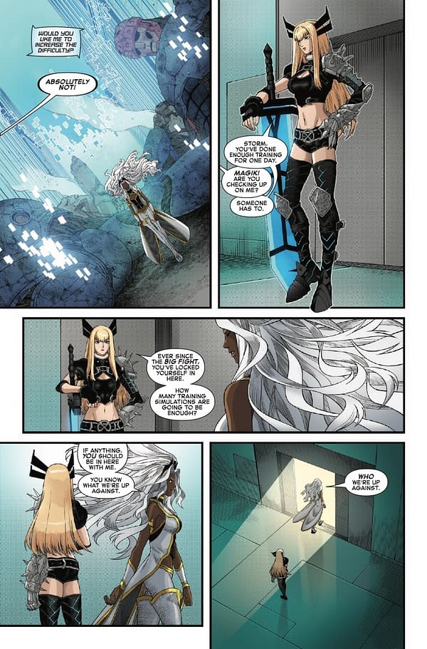 Interior preview page from MARVEL TōKON: FIRST STRIKE #1 JUAN FRIGERI COVER