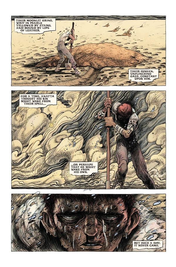 Interior preview page from The Karman Blade #1
