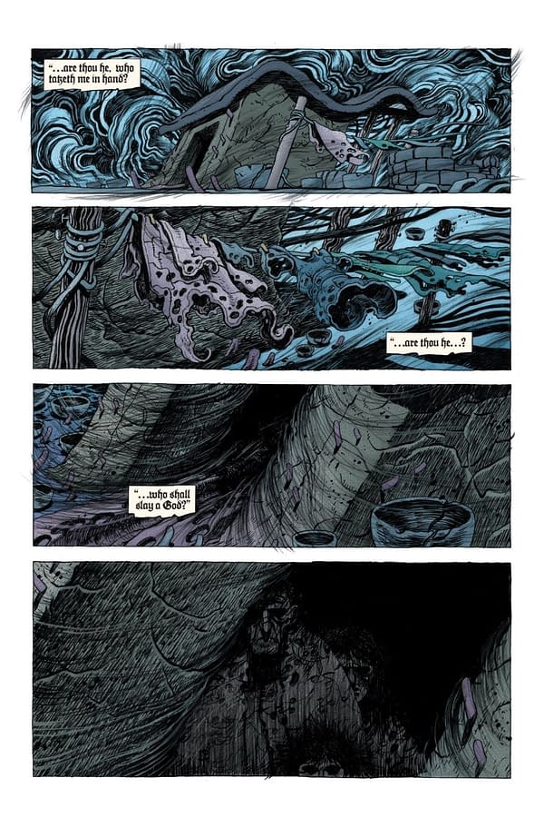 Interior preview page from The Karman Blade #1