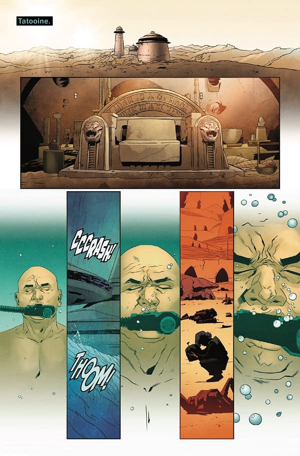 Interior preview page from STAR WARS: THE BOOK OF BOBA FETT #1 ALEX MALEEV COVER