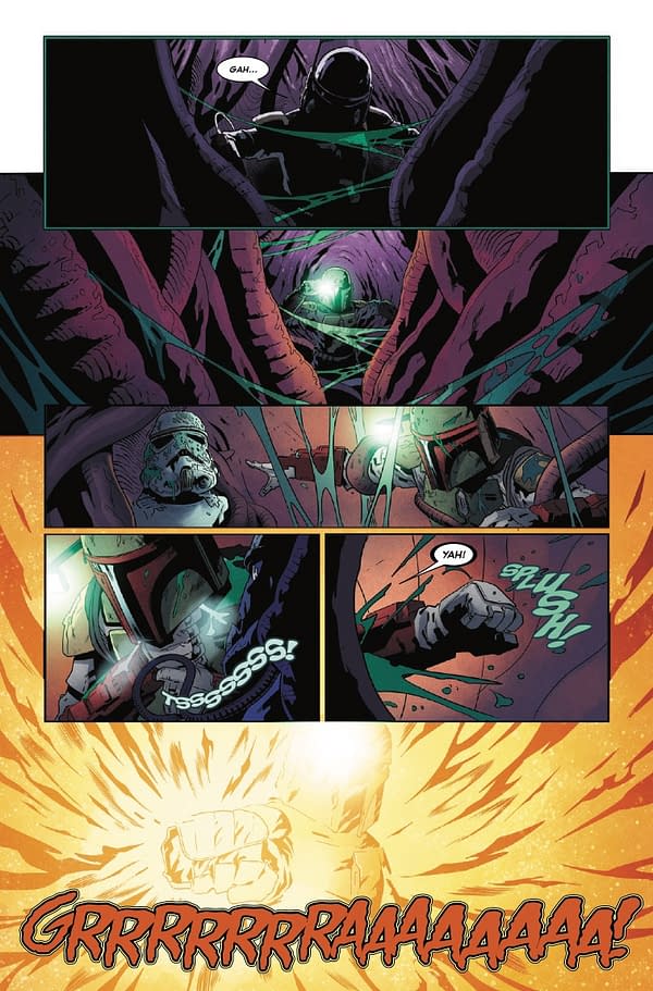 Interior preview page from STAR WARS: THE BOOK OF BOBA FETT #1 ALEX MALEEV COVER
