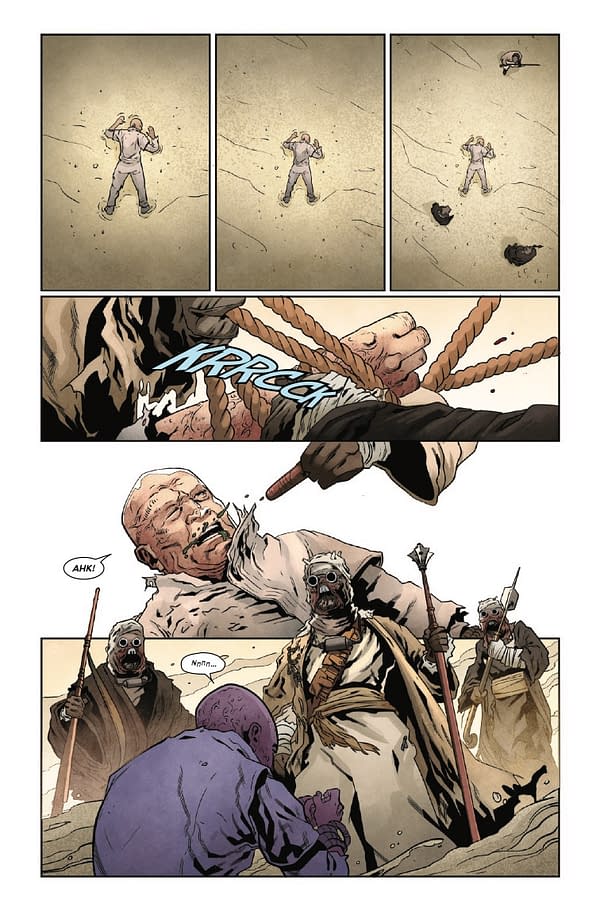 Interior preview page from STAR WARS: THE BOOK OF BOBA FETT #1 ALEX MALEEV COVER