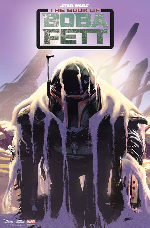 Cover image for STAR WARS: THE BOOK OF BOBA FETT #1 PETE WOODS VARIANT