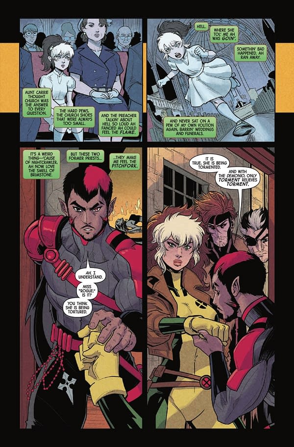 Interior preview page from UNCANNY X-MEN #35 LUCIANO VECCHIO COVER