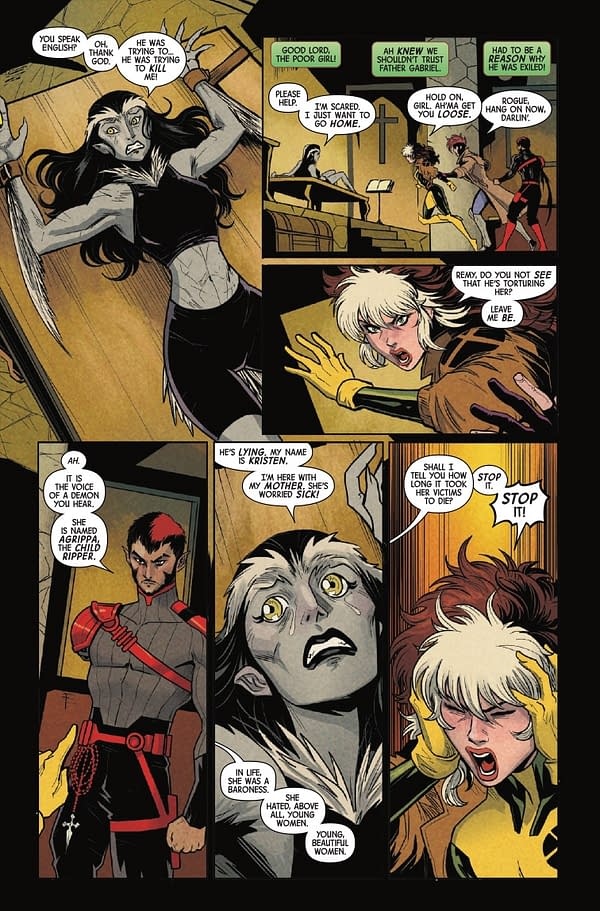 Interior preview page from UNCANNY X-MEN #35 LUCIANO VECCHIO COVER