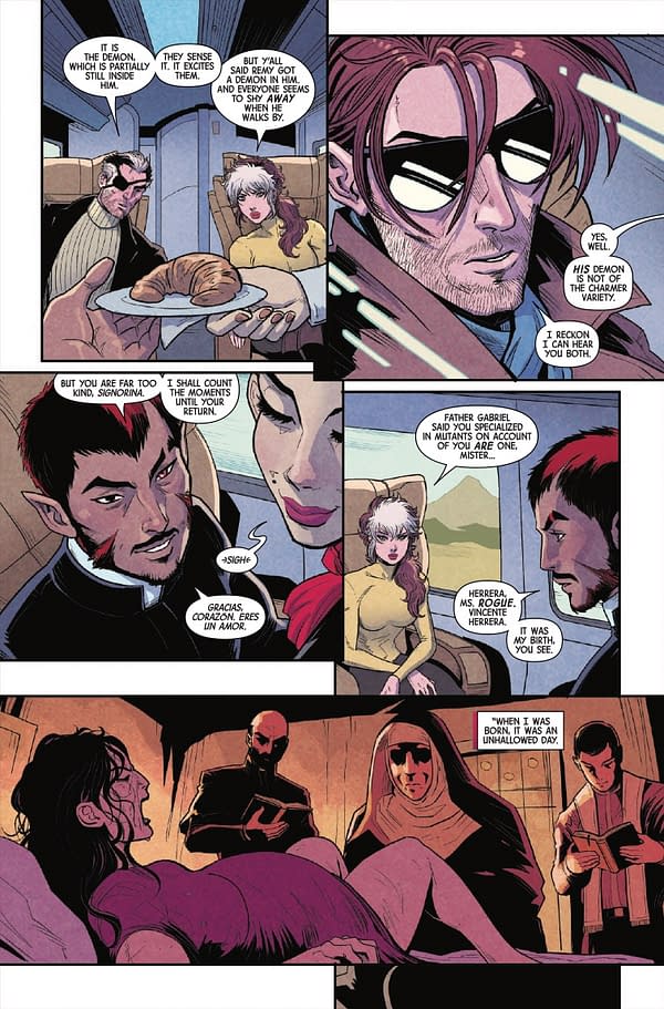 Uncanny X-Men #36 Preview: Gambit's Exorcism Goes Off the Rails