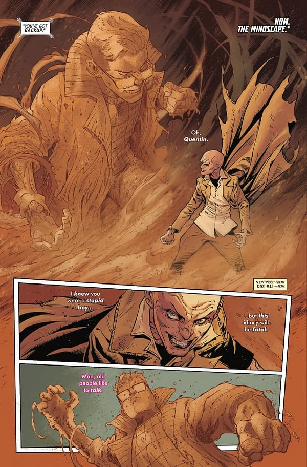 Interior preview page from X-MEN #37 NETHO DIAZ COVER