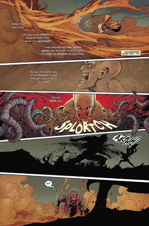 Interior preview page from X-MEN #37 NETHO DIAZ COVER