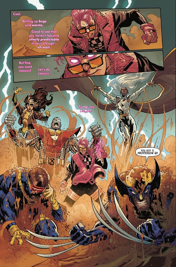Interior preview page from X-MEN #37 NETHO DIAZ COVER