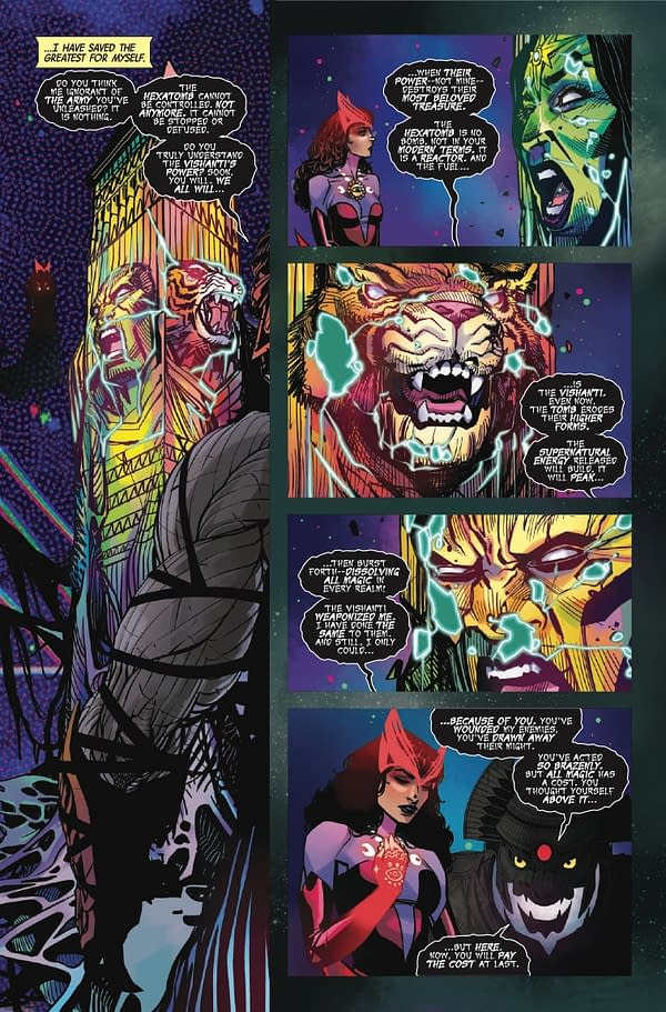 Interior preview page from SORCERER SUPREME #10 LESLEY "LEIRIX" LI COVER
