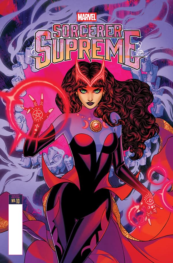 Cover image for SORCERER SUPREME #10 RUSSELL DAUTERMAN VARIANT