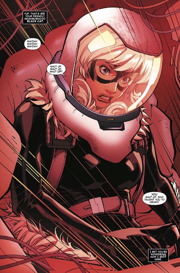 Interior preview page from BLACK CAT #14 JOSEMARIA CASANOVAS COVER