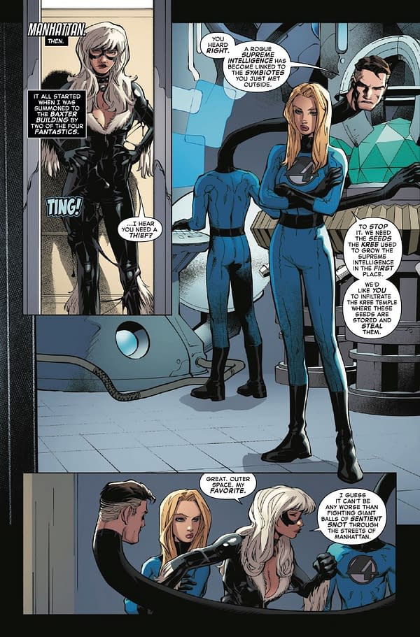 Interior preview page from BLACK CAT #14 JOSEMARIA CASANOVAS COVER