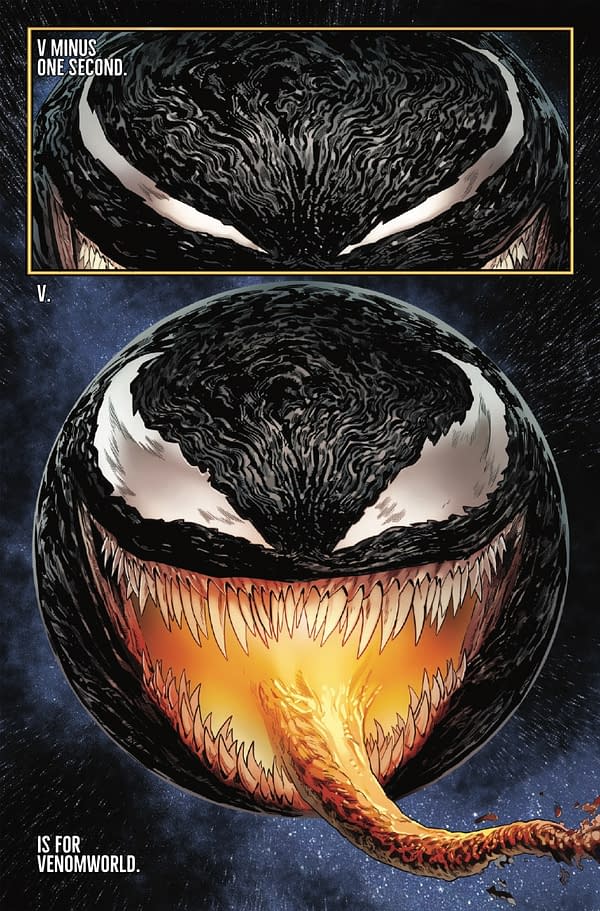 Interior preview page from VENOM #262 CARLOS GOMEZ COVER