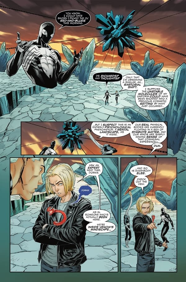 Interior preview page from VENOM #262 CARLOS GOMEZ COVER