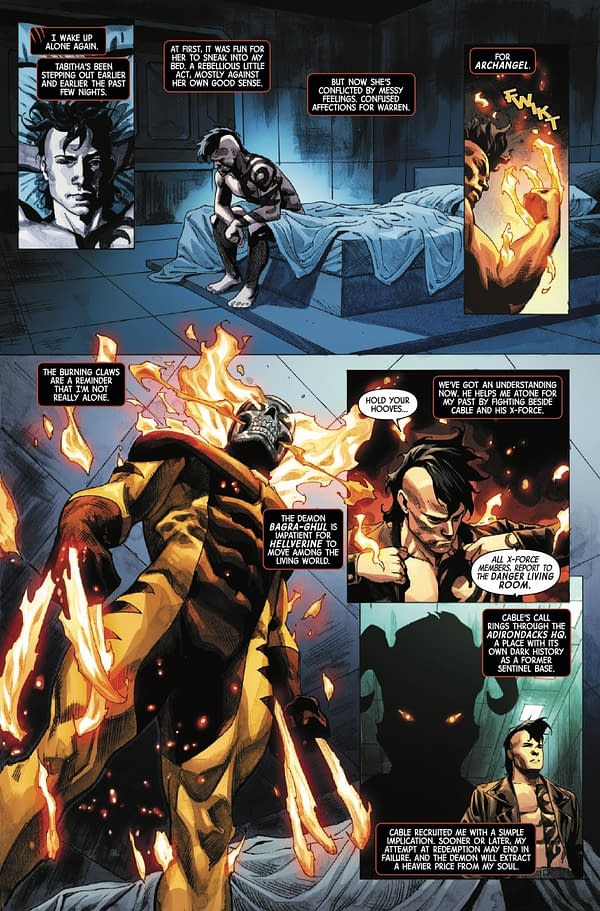 Interior preview page from INGLORIOUS X-FORCE #9 R.B. SILVA COVER