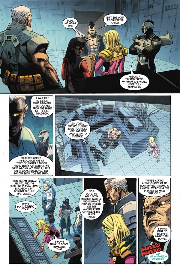 Interior preview page from INGLORIOUS X-FORCE #9 R.B. SILVA COVER