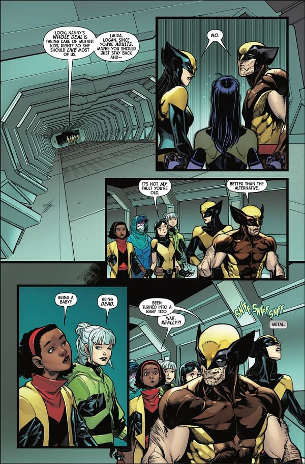 Interior preview page from GENERATION X-23 #8 PARTHA PRATIM COVER