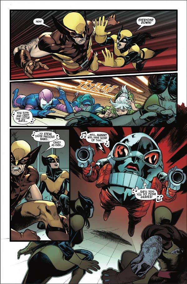 Interior preview page from GENERATION X-23 #8 PARTHA PRATIM COVER