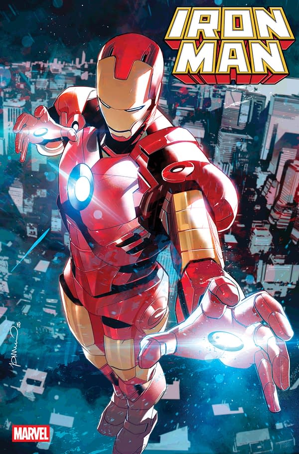 Cover image for IRON MAN #9 SIMONE DI MEO VARIANT