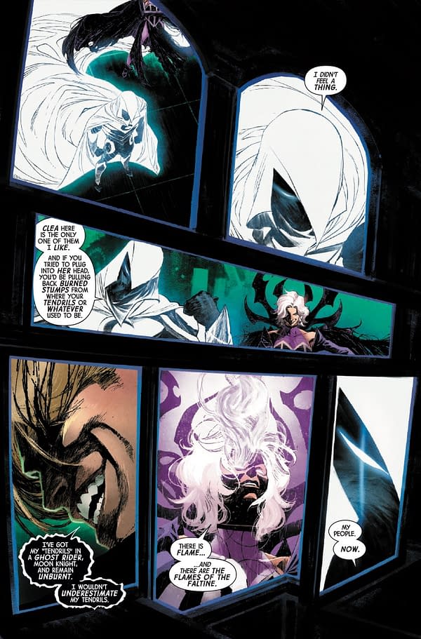 Interior preview page from MARC SPECTOR: MOON KNIGHT #8 JOSE LUIS SOARES COVER