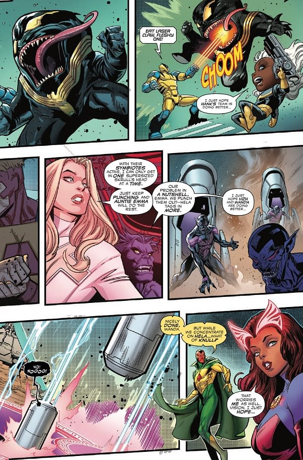 Interior preview page from QUEEN IN BLACK #4 RYAN STEGMAN COVER